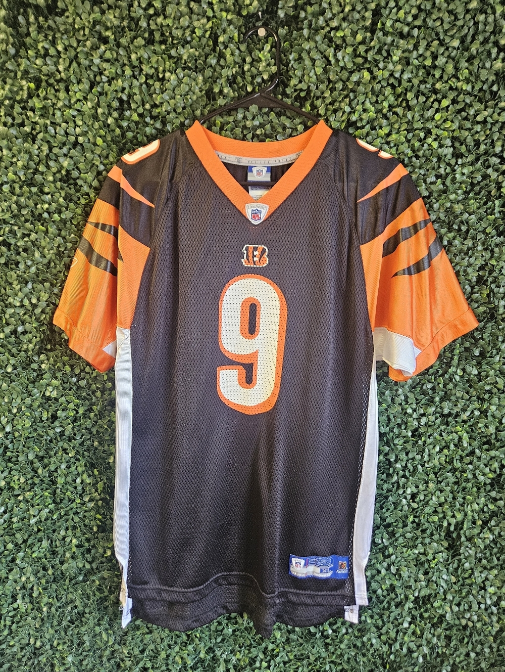 Youth XL 18/20 Cincinnati Bengals Carson Palmer #9 Football Jersey